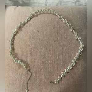 Pearl Belt with chain clasp
